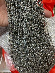 लव हार्ट लिंक चेन आयरन चेन डिय हेयर एक्सेसरीज नेकलेस ब्रेसलेट कंलेट गहने आपूर्ति - Product Image 6