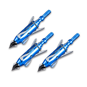 Punte per Frecce Topoint Archery a 3 Lame Fisse TP245, 100 Grani, in Acciaio Inossidabile, per Arco e Freccia, Punte da <span class=keywords><strong>Caccia</strong></span> OEM/ODM - Product Image 3