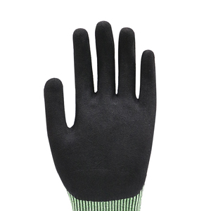 Gants de travail de sécurité en nitrile de sable fluorescent gant de coupe de pêche au crabe poilu gants de chasse résistants aux coupures - Product Image 4