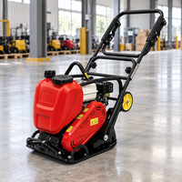 Compacteur à plaques LF75, 85 kg, machine compacteuse vibrante à essence, 15 KN, pour la construction routière et le sol