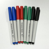 Usine en gros 4 couleurs pointe ultra fine marqueur permanent étanche croquis stylo