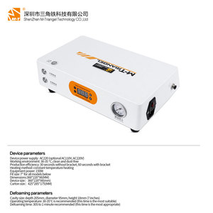 M-Triangel Inférieur à 7/14 pouces Compresseur à haute efficacité intégré avec régulateur de pression pour la remise à neuf de téléphone LCD - Product Image 6