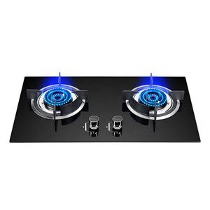 2-конфорочная стеклянная газовая плита с быстрым зажиганием, встроенная плита с двойной горелкой, газовая плита для дома, кухни, для наружного использования - Product Image 5