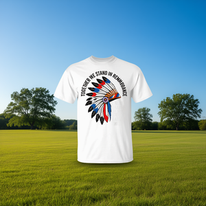 T-shirt Unity Day pour la protection des enfants des Indiens d'Amérique, blanc, taille moyenne - Product Image 3