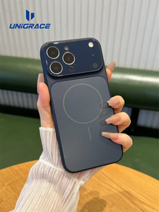 Ốp điện thoại iPhone 16 17 Pro Max AG chất liệu PC mờ, từ tính, thiết kế thời trang, bán chạy nhất - Product Image 3