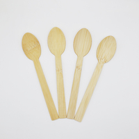 Cuillère en bambou jetable compostable pour la vente en gros, ustensile biodégradable sans plastique, cuillère en bambou jetable pour les événements en plein air