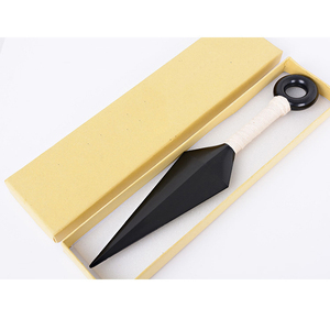 2 diseños 26cm Anime Ninja plástico Kunai de alta calidad en paquete individual para Cosplay - Product Image 5