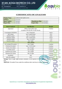 Levensmiddelenadditieven Natriummetabisulfiet Cas 7681-57-4 Natriummetabisulfiet Poeder Zuiver Natriummetabisulfiet