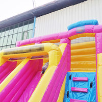 Vente directe d'usine JIALE, château gonflable multifonctionnel en PVC, toboggan aquatique, piscine pour enfants, utilisation intérieure/extérieure