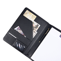 Carpeta de Archivo Ecológica de Cuero PU, Organizador de Documentos Legales, Portafolio para Presupuesto, Currículum y Presentaciones, Ideal para Entrevistas