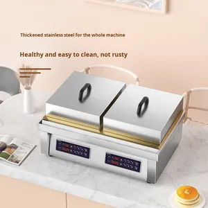 Thương mại đa chức năng Snack máy kiểu nhật đồng trống nướng <span class=keywords><strong>Pancake</strong></span> souffl internet-nổi tiếng mới 220V andiwei - Product Image 2