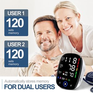 Smart Upper Arm <span class=keywords><strong>BP</strong></span> Monitor Bluetooth Sync Aplicación móvil Seguimiento de salud - Product Image 2