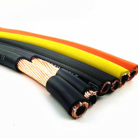 Für RVV RV-Gummi aus reinem Kupfer MIG/CO2-Schweißbrennerkabel-16/25/45mm 450V XLPE/PE/PVC-Isolierung