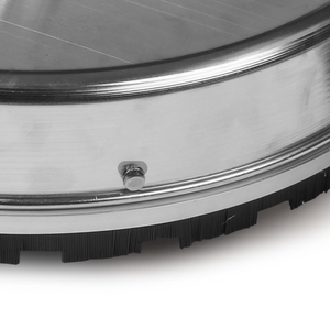 Limpiador de superficies de alta presión con cubierta de acero inoxidable HMC de 18 ", ventilador plano de 4000PSI, patrón de pulverización, nueva condición sin mango - Product Image 4