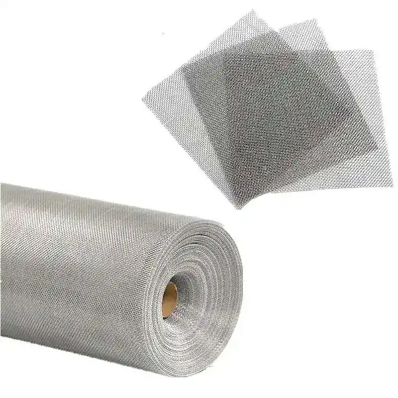 10 12 14 Mesh Stainless Steel Security Window Screen / Mosquito Net Wire Mesh With Good Quality