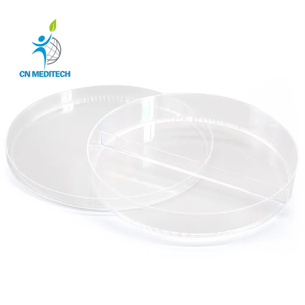 Analisi batteri alta piastre di Petri sterili da laboratorio batteri plastica coltura Petri piatto