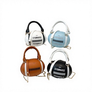 Bolso de Mano con Cadena Cruzada, Estilo Coreano 2026, Moderno, Distintivo, de Gran Capacidad, Esférico, para Mujer, de PU, para Invierno y Otoño - Product Image 1