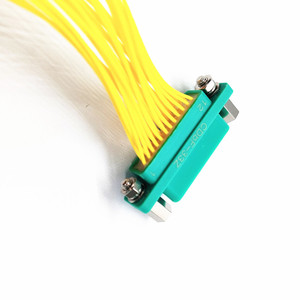 Fabricante OEM Vende Conector Micro Rectangular CDbF-33Z <span class=keywords><strong>de</strong></span> 33 Pines, Cable Amarillo <span class=keywords><strong>de</strong></span> Alta Temperatura con Longitud Personalizada - Product Image 4