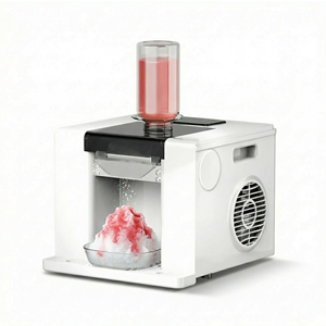 Machine à glace pilée <span class=keywords><strong>électrique</strong></span> commerciale Bingsu 60KG/24H, avec contrôle tactile, boîtier ABS+PP, style coréen - Product Image 1