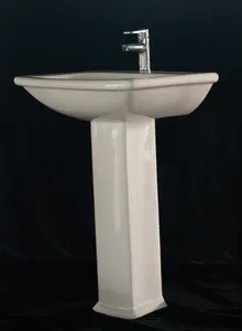 Hot Selling Free Standing Pedestal Bathroom Floor Wash Basin