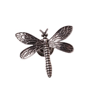 Zinc Alloy American Style Dragonfly Single-Hole Bedside Table Wardrobe Cabinet <strong>Door</strong> Handles M4 - Product Image 1