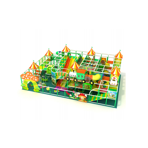 Sistema di gioco al coperto a <span class=keywords><strong>tema</strong></span> giungla per bambini, ampio ambiente di gioco morbido, attrezzature per parchi giochi commerciali, soluzioni personalizzate - Product Image 1