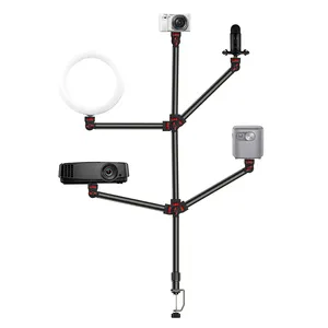 Aluminium Mic Arm Stand For DSLR Camera/Webcam/Microphone/Lights