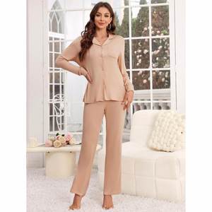 Oferta Especial: Bata de Algodón Casual sin Espalda, Lujosa y Larga, para Dormir, Ropa de Noche para Mujer - Product Image 3