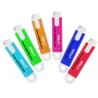 Geschenk-Automatik-Einziehbares Mini-Kartonmesser, Einziehbares Kartonmesser für Werbezwecke, Rechteckiger Kartonöffner mit Individuellem Logo