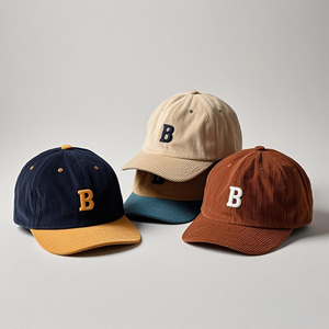 Casquette de baseball personnalisée sportive à 5 panneaux pour hommes et femmes réglable en sergé de coton avec broderie Polo papa chapeau Hip Hop - Product Image 3