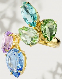 Nuova Serie Candy 2026 - <span class=keywords><strong>Set</strong></span> di Gioielli in Cristallo di Alta Gamma ed Eleganza: Collana, Bracciale, Anello e Orecchini - Product Image 4