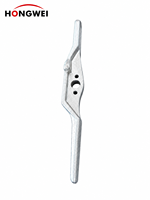Poignée de verrouillage durable pour conteneur maritime, en acier forgé haute résistance, pièces de quincaillerie pour porte de conteneur