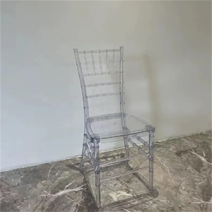 <span class=keywords><strong>Chaise</strong></span> Moderne de Luxe en Polycarbonate Transparent Effet Cristal pour Salons, Salles de Jeux, Banquets, Mariages, Hôtels, Salons de Vie, Villas – Doré - Product Image 6