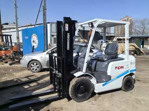 Chariot élévateur diesel TCM FD30 3 tonnes d'origine japonaise, utilisé pour les fermes, avec moteur, boîte de vitesses et composants principaux du moteur inclus - Product Image 6