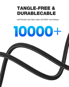 Câble de charge USB C 60W Type C Câble de charge plat à 90 degrés Port C Transfert de données haute vitesse Câble USB à angle droit <span class=keywords><strong>Court</strong></span> Plat - Product Image 4