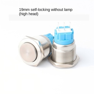 19MM Stainless Steel Button IP65 Rated 1NO <b>Switch</b> Flat/Dome Head Automotive & Home Use - Product Image 6