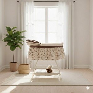 Excellente berceau de bébé nouveau design en gros, lit bébé avec grand rangement - Product Image 3