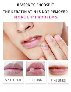 Korea grosir pribadi label logo alami organik Vegan kolagen hidrogel pelembab <span class=keywords><strong>Pink</strong></span> lembar bibir masker tidur massal - Product Image 6