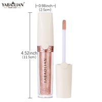 Nouveau Light Shade Miroir Eau Lumière Liquide Lip Glaze Laque Verre Hydratant Perle Brillant À Lèvres En Gros OEM LOGO Personnalisé