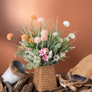Ramo de Flores Artificiales Poli CF01197 Decoración para el Hogar Accesorios para Bodas - Product Image 2