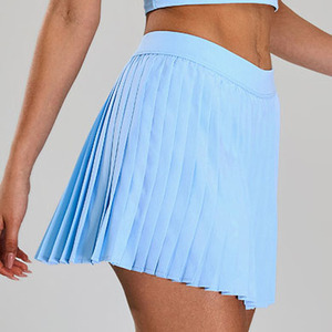 Yiyi Groothandel Ademende Damessport Rokken Fitness Hoge Taille Atletische Rok Voor Dames Geplooid Nake-Feel Tennisrokken - Product Image 6