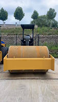 Rouleau vibratoire à tambour unique robuste SEM512 avec une force de 245 kN pour travaux de construction lourds