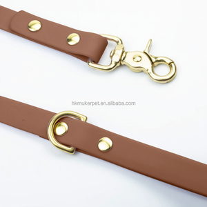 Venta al por mayor de productos para mascotas, suministros para perros, entrenamiento para caminar, correa de poliéster recubierta de PVC suave para perros con Collar, arnés, accesorios - Product Image 1