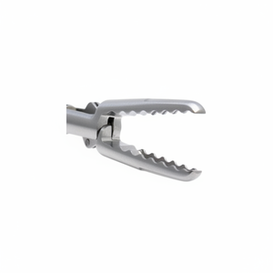 Wave Grasper Long Beveled <b>Edge</b> 20mm Jaw Length 5mm Diameter 33cm Length Stainless Steel <b>Plastic</b> Manual Laparoscopic Bariatric - Product Image 2