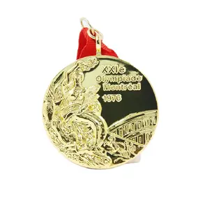 Produk Inovatif Medali Emas Perak Perunggu Kustom Kehormatan Medali Koin Kunci