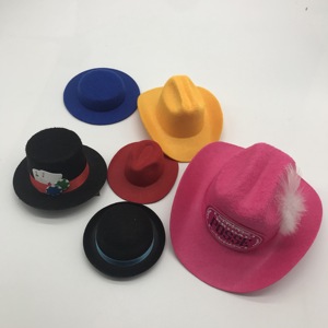 Sombrero vaquero de poliéster <span class=keywords><strong>para</strong></span> fiesta, oferta de fábrica, barato - Product Image 3