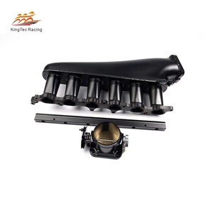 Collecteur d'admission Performance Billet Aluminium 2JZ pour moteur <span class=keywords><strong>Toyota</strong></span> Supra Lexus IS <span class=keywords><strong>300</strong></span> 2JZ-GE VVTI - Product Image 5
