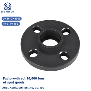 หน้าแปลนพีวีซีแบบสลิปออน DIN ANSI 150LB PN16 ขนาด 24 2500 สำหรับ<span class=keywords><strong>ท่อ</strong></span>ไอเสีย  ปรับแต่งได้ตามโรงงาน - Product Image 1