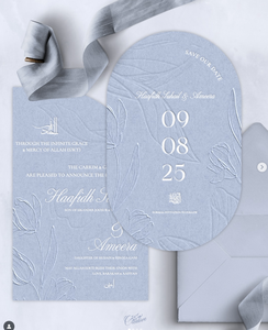 Invite De Mariage Proposition Annonce <span class=keywords><strong>Save</strong></span> <span class=keywords><strong>the</strong></span> <span class=keywords><strong>Date</strong></span> Intemporel Élégant Moderne Letterpress Cartes d'invitation de mariage - Product Image 1