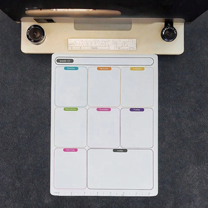 Châu Âu Mỹ Tuần Lịch Trình Ghi Chú Từ Tủ Lạnh Dán Lau Trên Bảng Trắng Nam Châm Tin Nhắn Bảng Trắng Bảng - Product Image 3